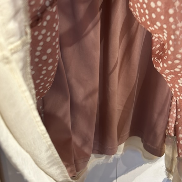 Double Zero Pleated Bodice Tank Dress Polka Dot - Picture 10 of 14